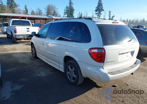 2002 Dodge Grand Caravan Es z USA, uszkodzony, nr VIN 2B8GP54L12R608318